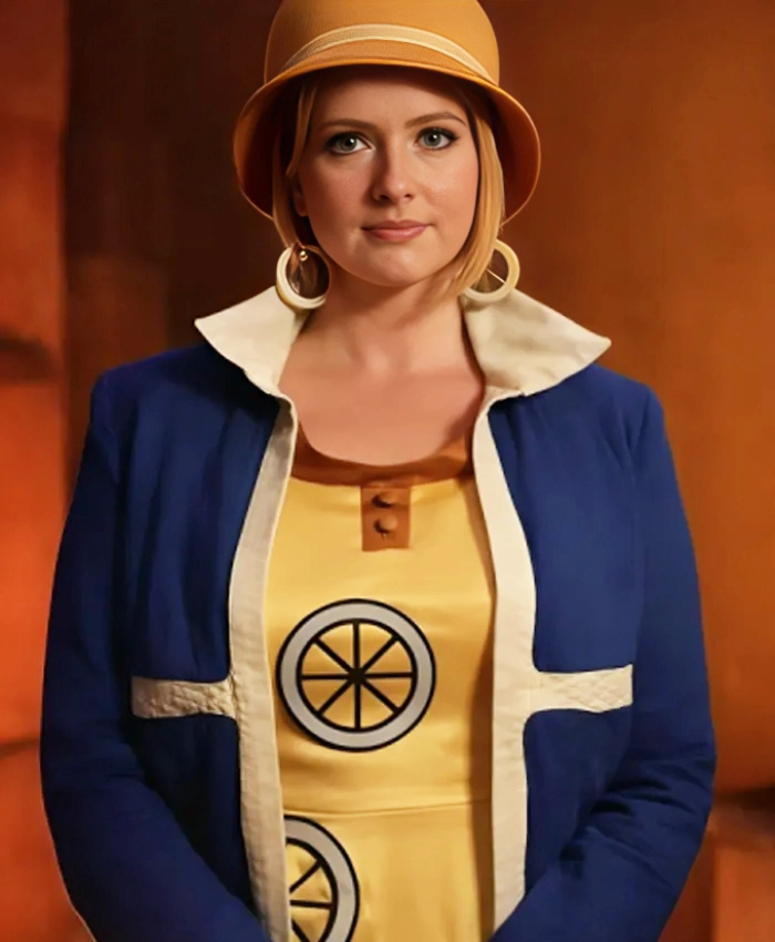 Jazzara Jaslyn TV Series One Piece S02 Miss Valentine Blue Costume Jacket