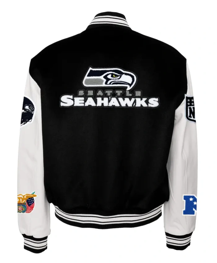 Jeff Hamilton x Seattle Seahawks Varsity Jacket - Image 2