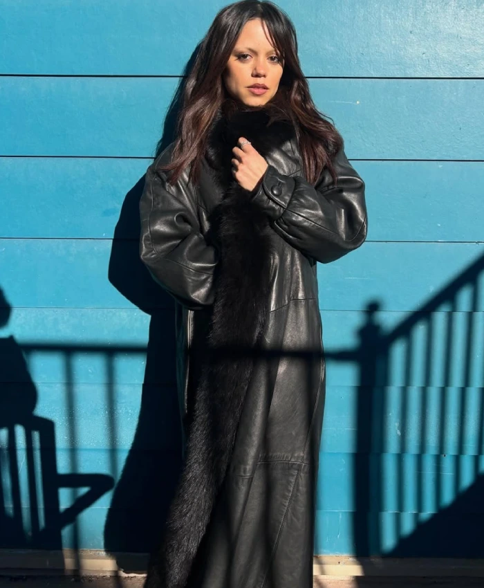 Jenna Ortega 2026 Sundance Film Festival Coat