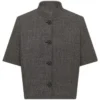Jennifer Aniston The Morning Show S04 Grey Short Sleeve Jacket