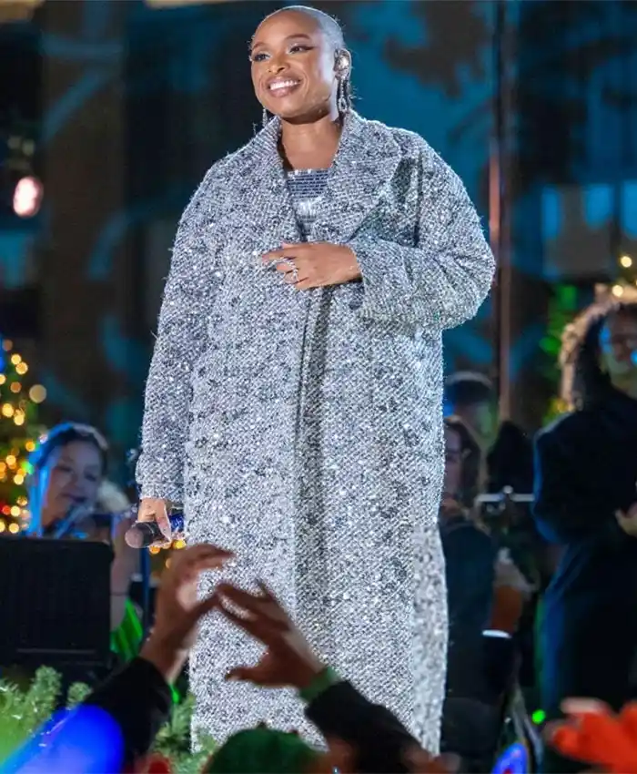 Jennifer Hudson Rockefeller Center Christmas Tree Lighting Coat
