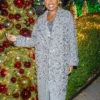 Jennifer Hudson Rockefeller Center Christmas Tree Lighting Grey Coat