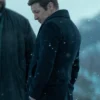 Jeremy Renner Mayor Of Kingstown S04 Mike McLusky Black Double Breasted Wool Peacoats
