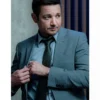 Jeremy Renner TV Series Mayor Of Kingstown Season 04 Mike McLusky Grey Suit