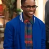 Jermaine Harris Tyler Perrys Joes College Road Trip 2026 B.J. Blue Bomber Jacket