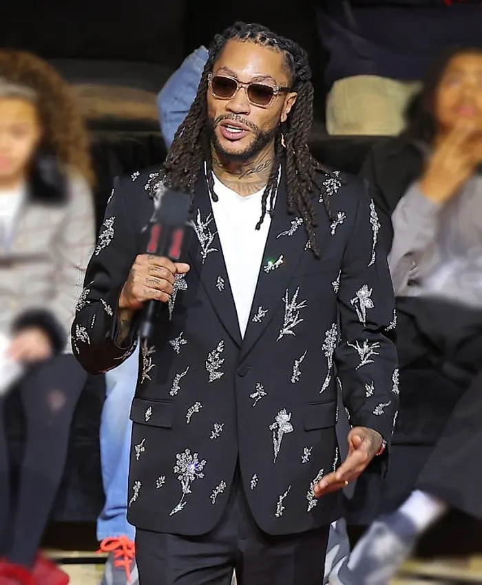 Derrick Rose Retirement Ceremony Blazer - Image 2