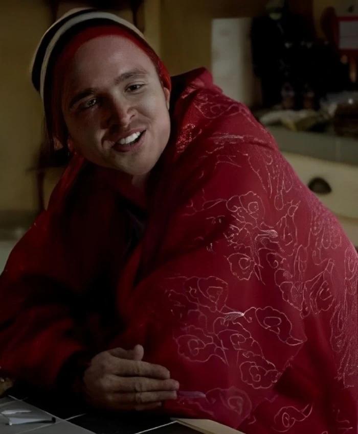 Jesse Pinkman Breaking Bad Red Printed Hoodie Buy Now