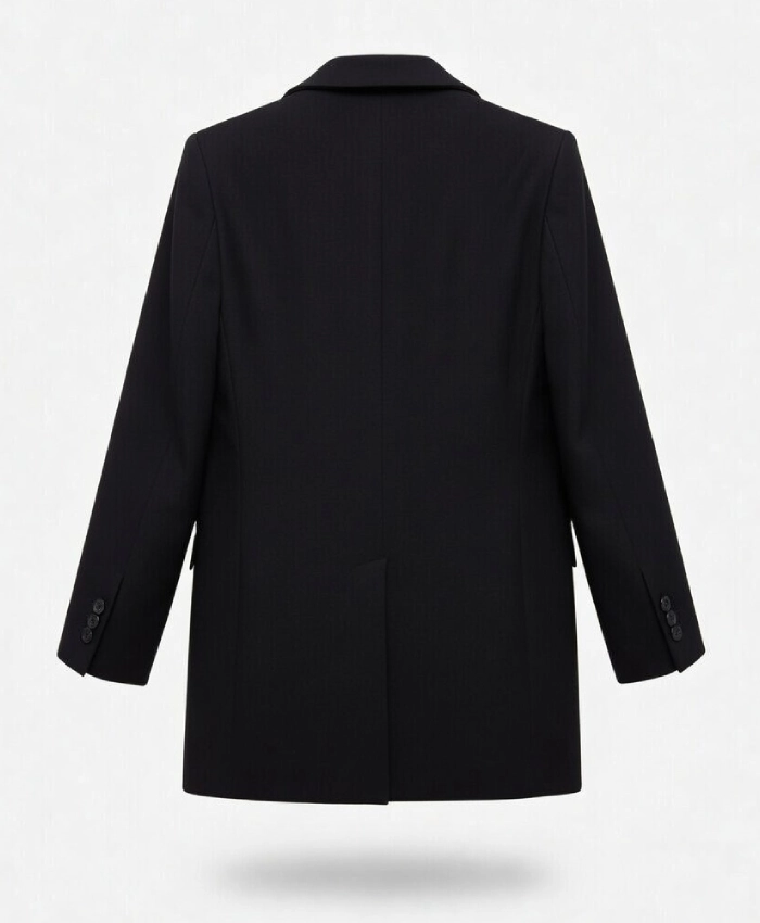 Jessica Alba Zero Bond Black Blazer - Image 4