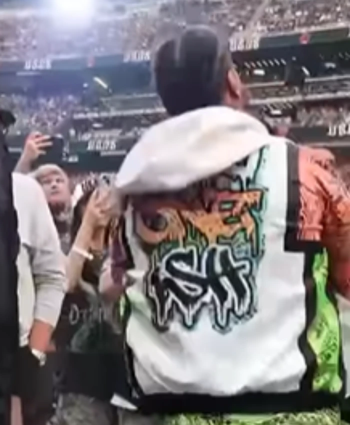 Jimmy Uso WrestleMania 42 Multicolor Jacket - Image 5