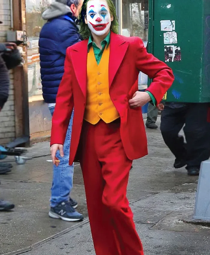 Joker Red Suit Costume