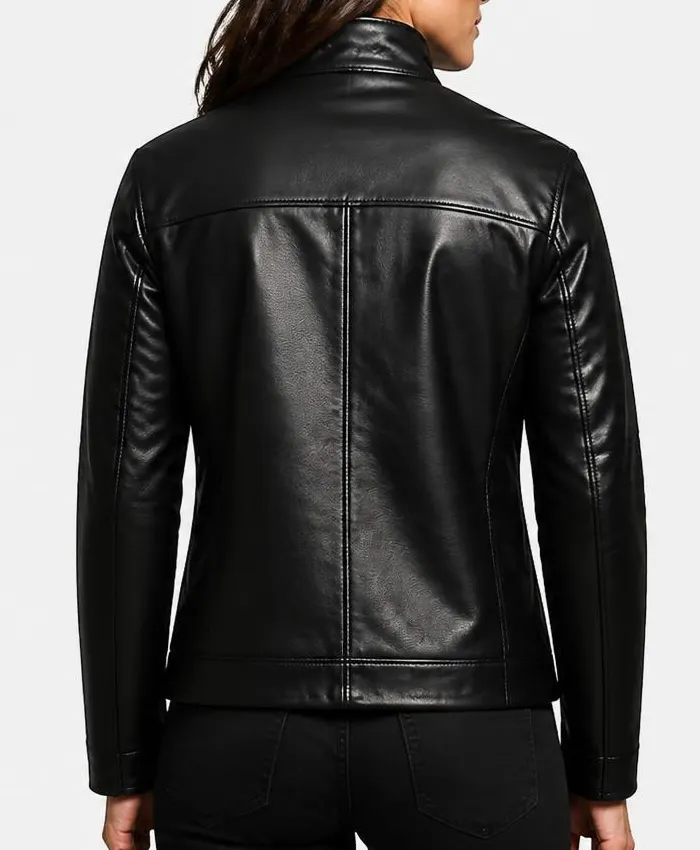 John Cena Matchbox The Movie 2026 Sean Walker Black Leather Jacket Women