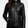 John Cena Matchbox The Movie 2026 Sean Walker Black Leather Jacket Womens