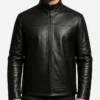 John Cena Matchbox The Movie 2026 Sean Walker Black Leather Jacket mens