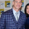 John Cena SDCC Blue Plaid Checkered Suit
