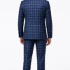 John Cena SDCC Blue Plaid Checkered Suit Men