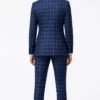John Cena SDCC Blue Plaid Checkered Suit Women