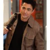 John Frost Chicago Fire S14 Suede Jacket