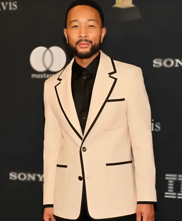 John Legend 68th GRAMMY Awards White Blazer