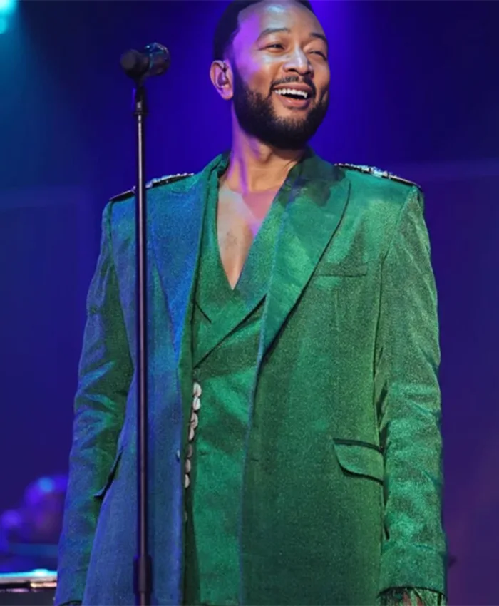 John Legend Global Citizen Move Afrika Coat