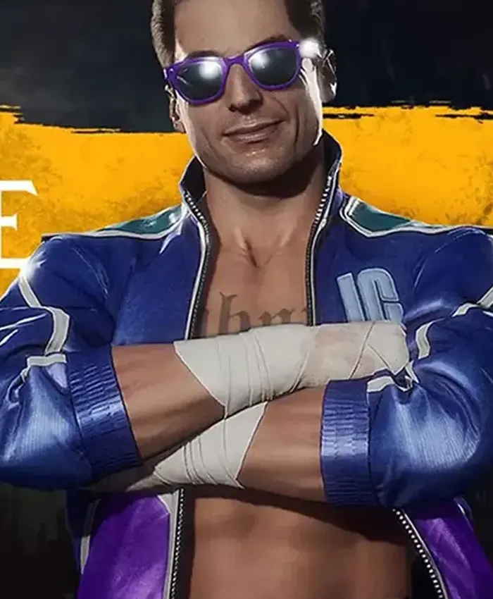 Johnny Cage Mortal Kombat 11 Game Leather Jacket