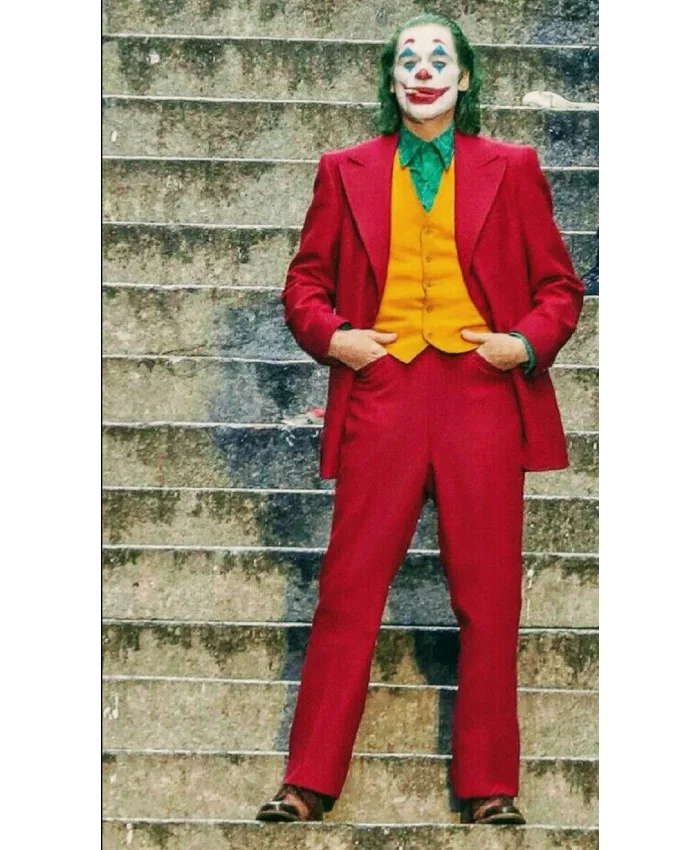 Joker Red Suit Costume