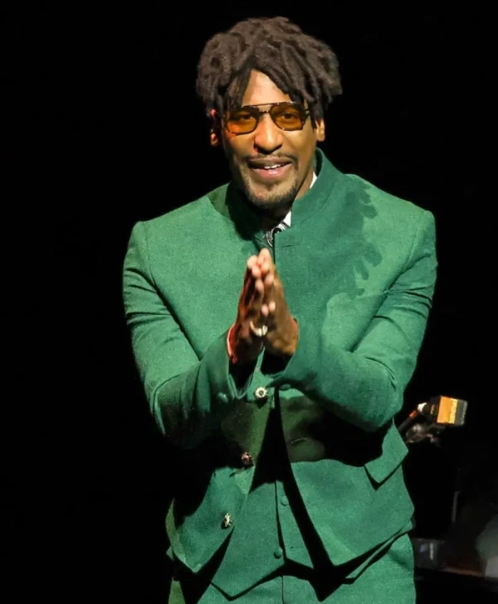 CinemaCon 2026 Jon Batiste Blazer