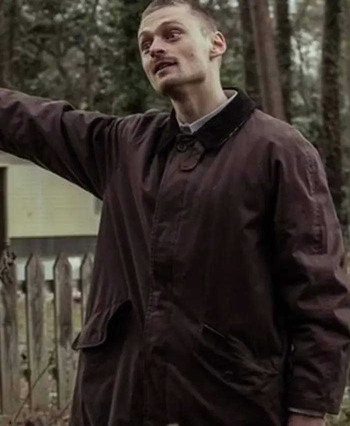 Jonas Smulders Ferry 2 Brown Cotton Trench Coat For Sale