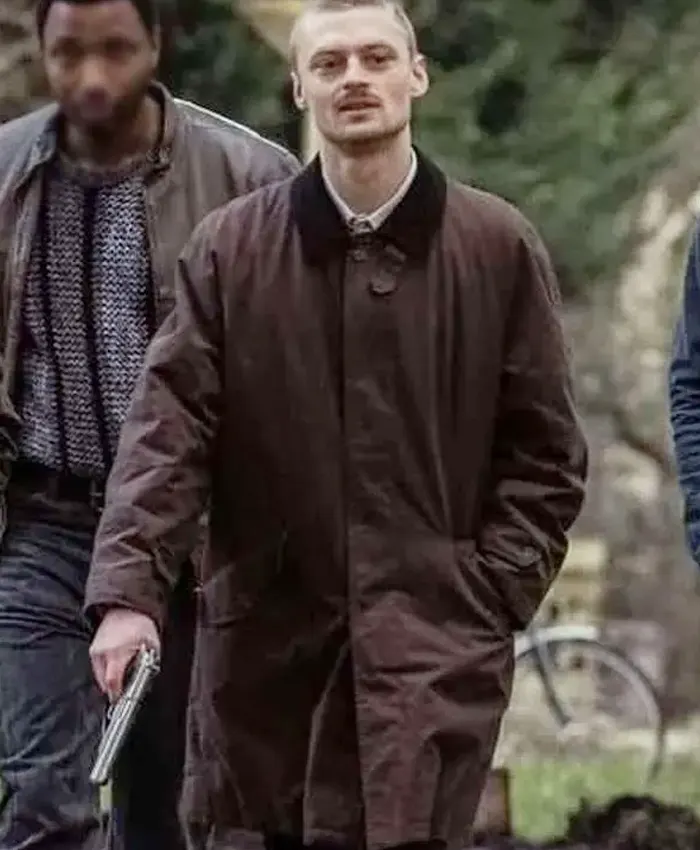 Jonas Smulders Ferry 2 Brown Cotton Trench Coat