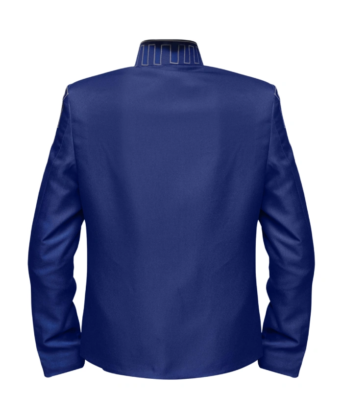 Jonathan Bailey Wicked 2024 Jacket Blue