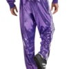 Jonathan Davis Korn Sequin Purple Tracksuit Trouser For Men And Women