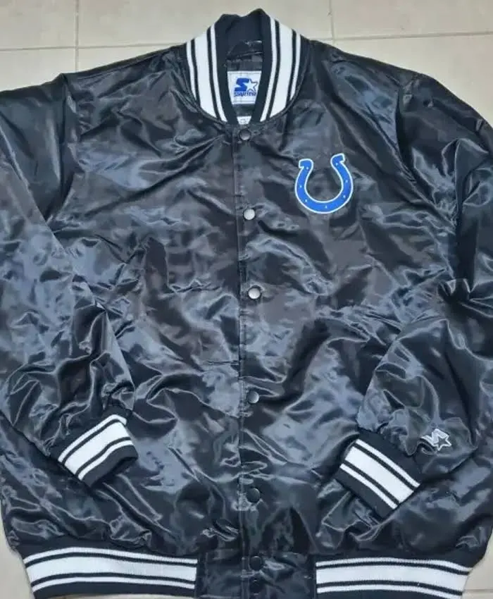 Jonathan Indianapolis Colts Starter Full Snap Varsity Jacket