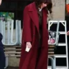 Jordan Bennett TV Series The Beauty 2026 Rebecca Hall Coat Red