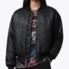 Jordan Flight Black Varsity Jacket Womens