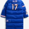 Josh Allen Buffalo Bills Off Season Player Blue Coat