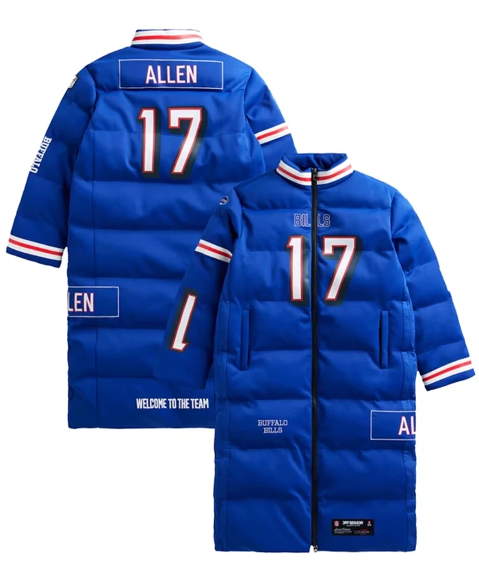 Josh Allen Buffalo Bills Off Season Player Coat