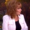 Joy Behar The View 2025 White Zip Jacket