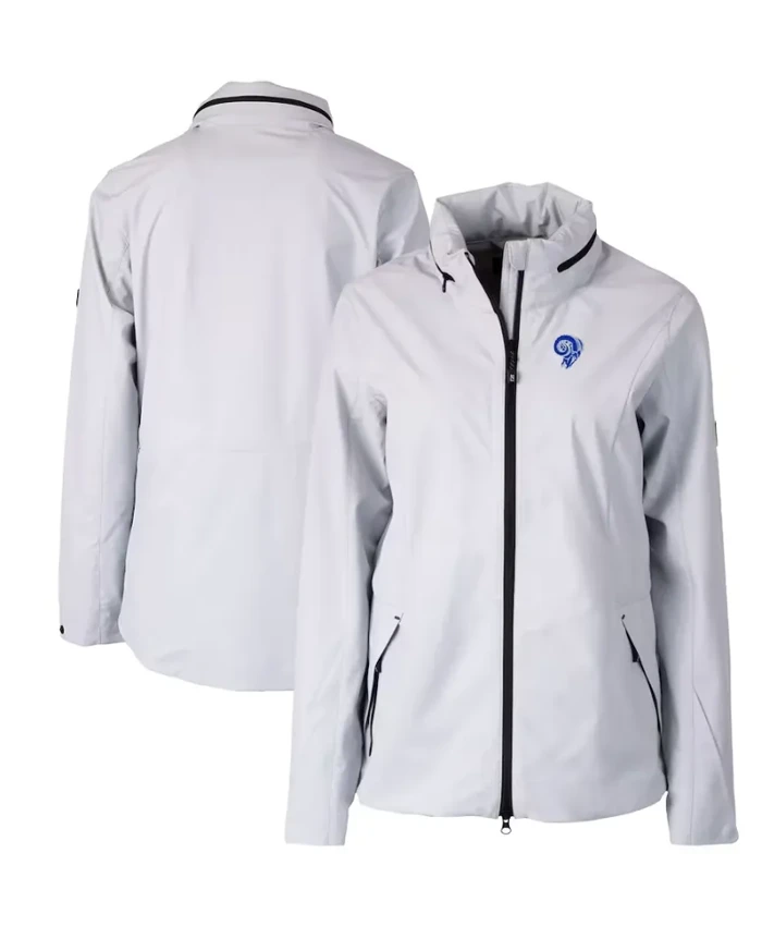 Judah Los Angeles Rams White Track Jacket