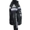 Jude Bellingham Y 3 Neighborhood United Racing Leather Black Motorcycle Jacket
