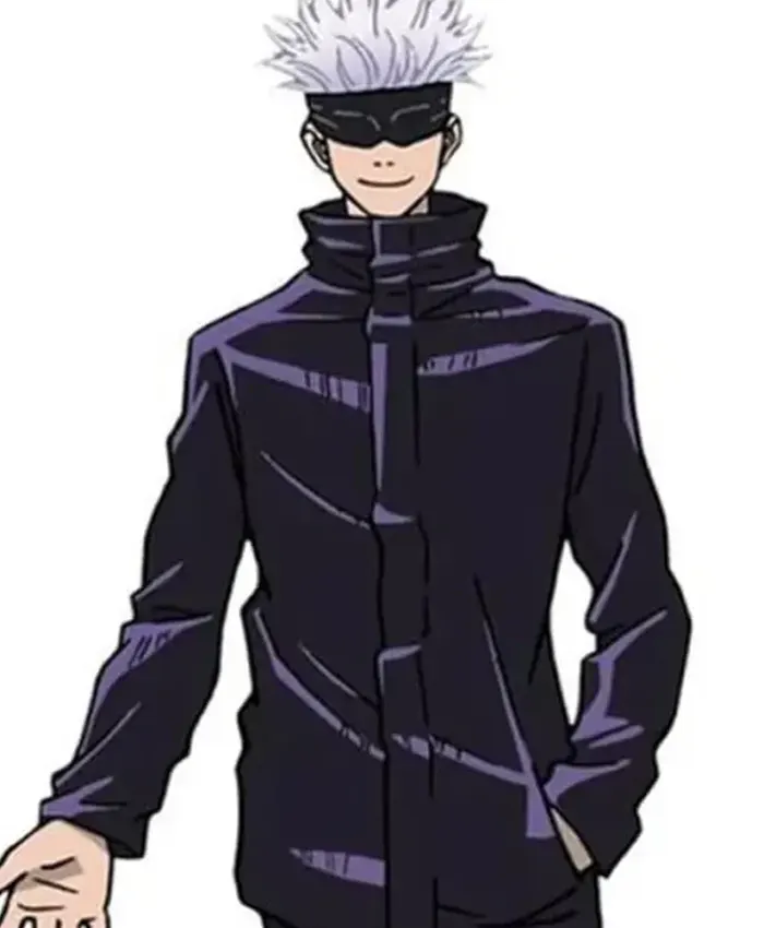 Jujutsu Kaisen Gojo Satoru Black Uniform Jacket