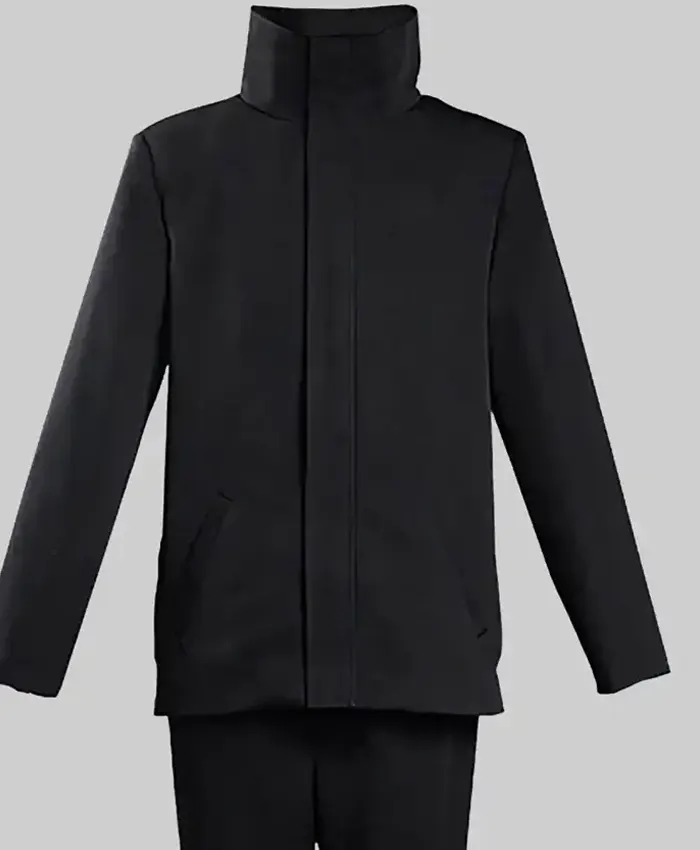 Alternative view of Jujutsu Kaisen Gojo Satoru Black Uniform Jacket