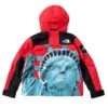 Jules Kounde Supreme X North Faces Statue Of Liberty Full Snap Jacket