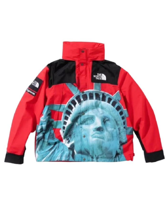 Jules Kounde Supreme X TNF Red Jacket