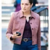 Juliana Aiden Martinez FBI S08 Eva Ramos Pink Cotton Jacket