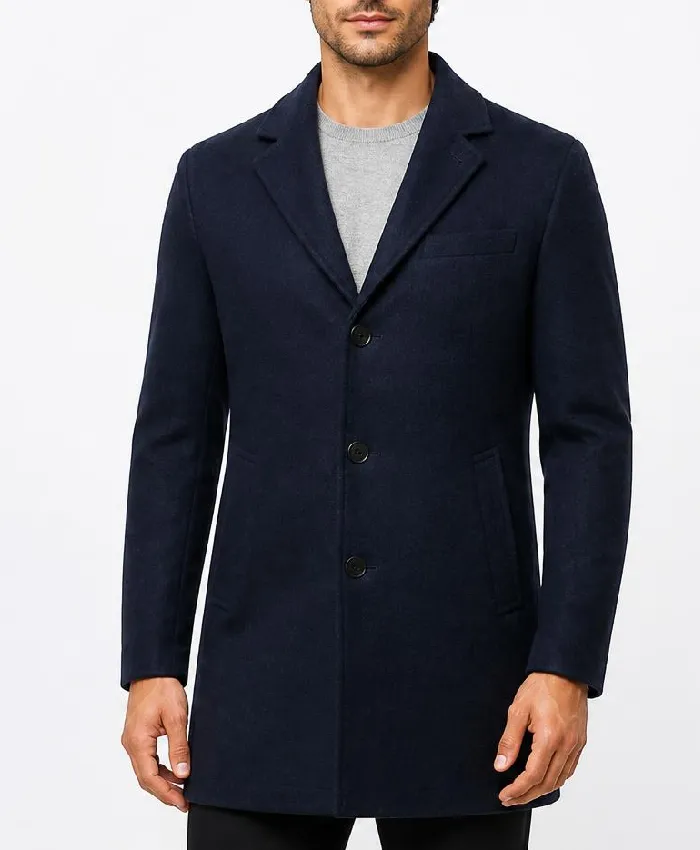 Jumanji Open World Danny DeVito Blue Coat Mens