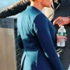 Jurassic World Rebirth 2025 Scarlett Johansson Blue Suit