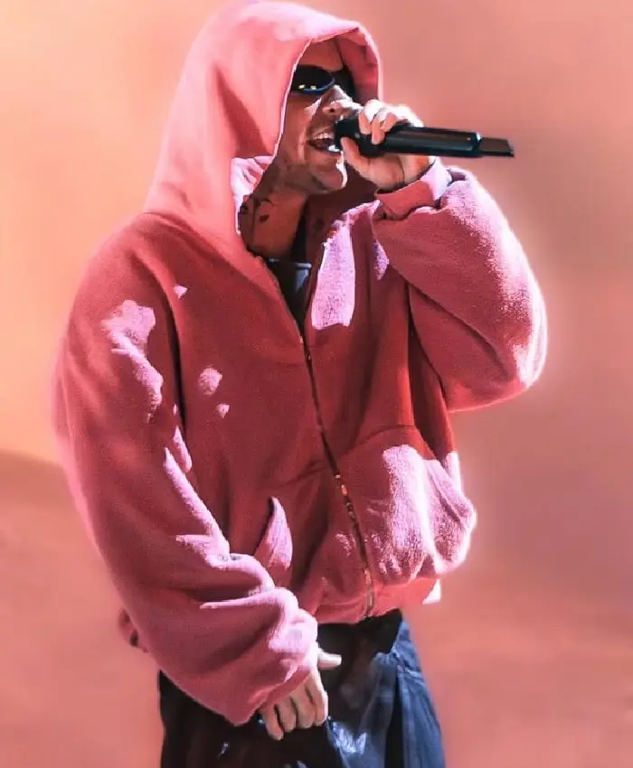 Justin Bieber 2026 Coachella Valley Red Hoodie Sale