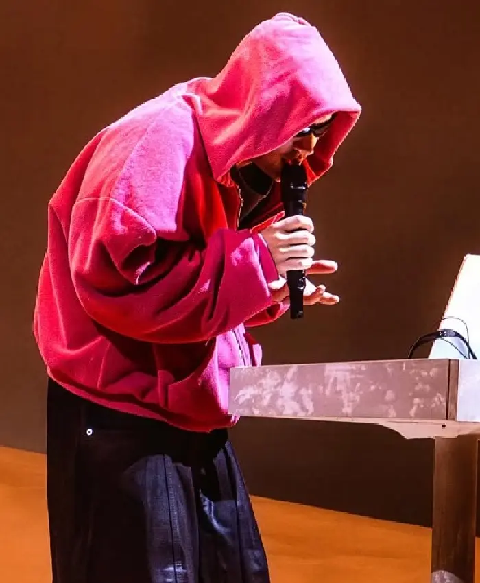 Justin Bieber 2026 Coachella Valley Red Hoodies Sale