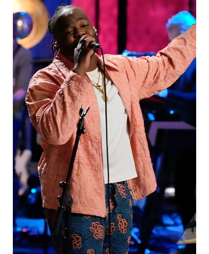 The Voice S29 KJ Willis Pink Boxy Jacket