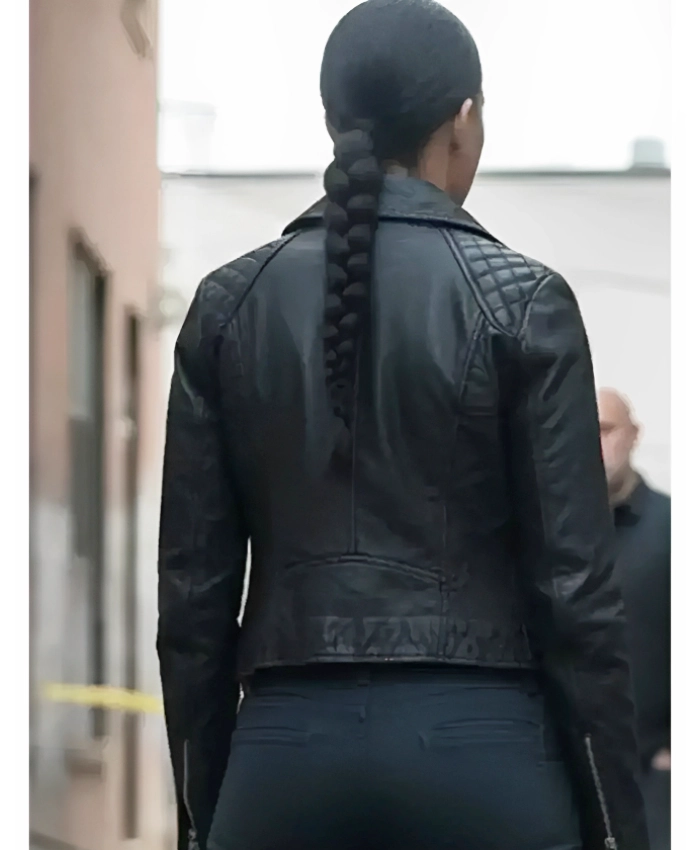 Kali Reis Mercy 2026 Black Leather Jacket - Image 3