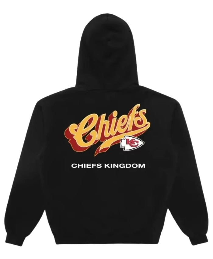Kansas City Chiefs Black Pro Script Hoodie